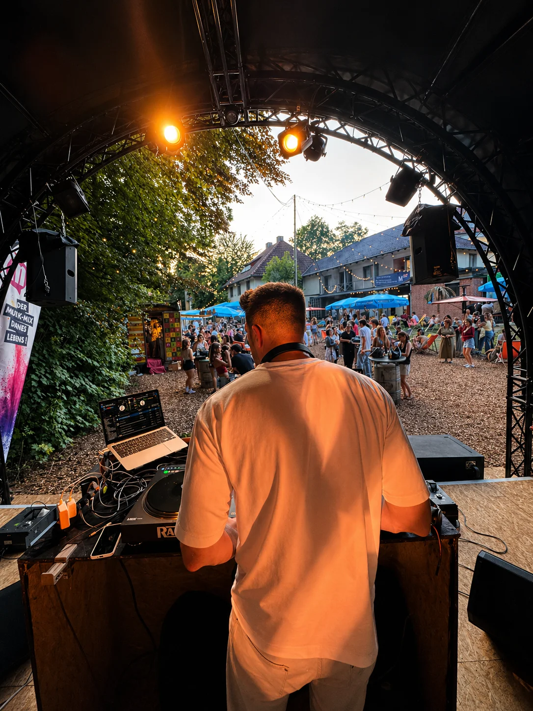 Sundowner-Stimmung bei einem Baila Verde Event