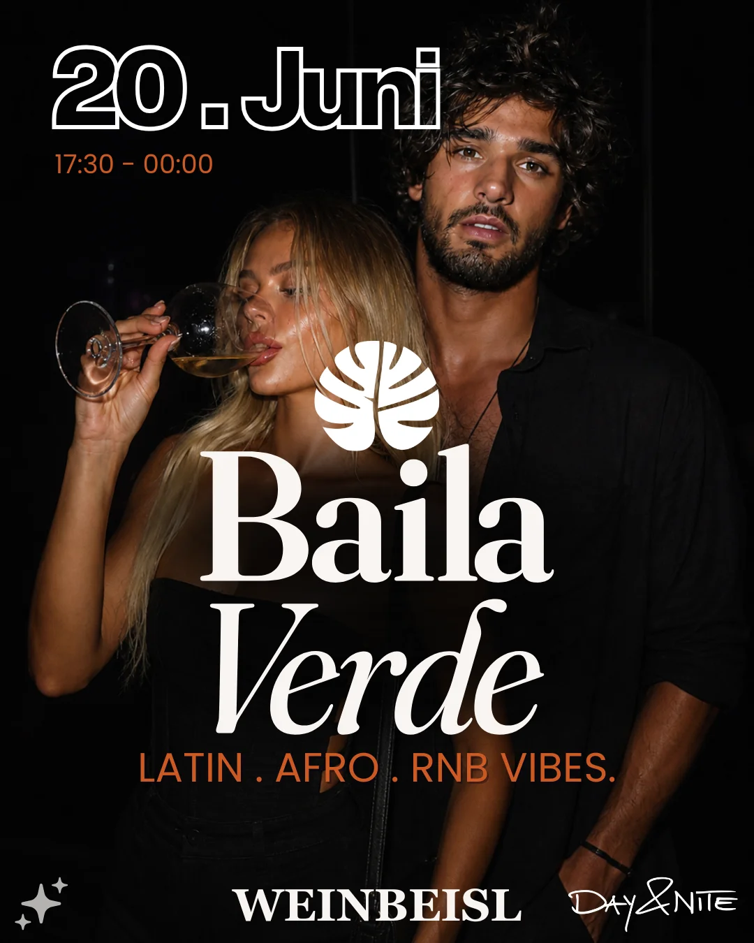 Vine & Vibes im Weinbeisl Deggendorf — Baila Verde Flyer